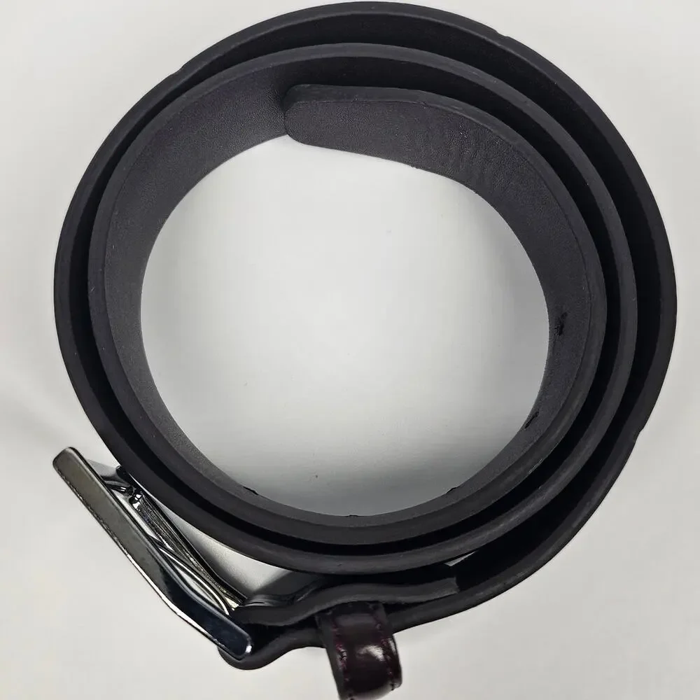 FLORSHEIM GENUINE LEATHER BELT – DARK BROWN – 37